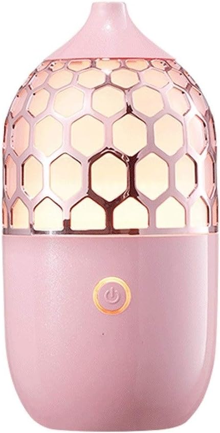 90ml Portable Mini Cold Mist Humidifier with Night Light Personal Humidifier Automatically Shut Down Ultra-Quiet 2 Spray Modes Easy to Clean