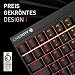 CHERRY MX 2.0S, Mechanische Gaming-Tastatur mit RGB-Beleuchtung, Deutsches Layout (QWERTZ), Kabelgebunden, Designed in Germany, MX2A RED Switches, Schwarz