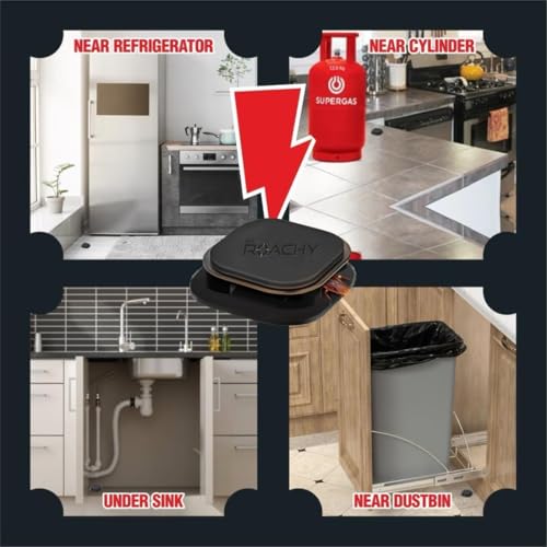 Image of Natural Cockroach Killer for Kitchens, Bathrooms, and Cabinets, for Indoor Cockroach Control, Anti Roach Gel - Cockroach Killer, cockroach repellent, roach repellent for cockroach (12 BAIT)