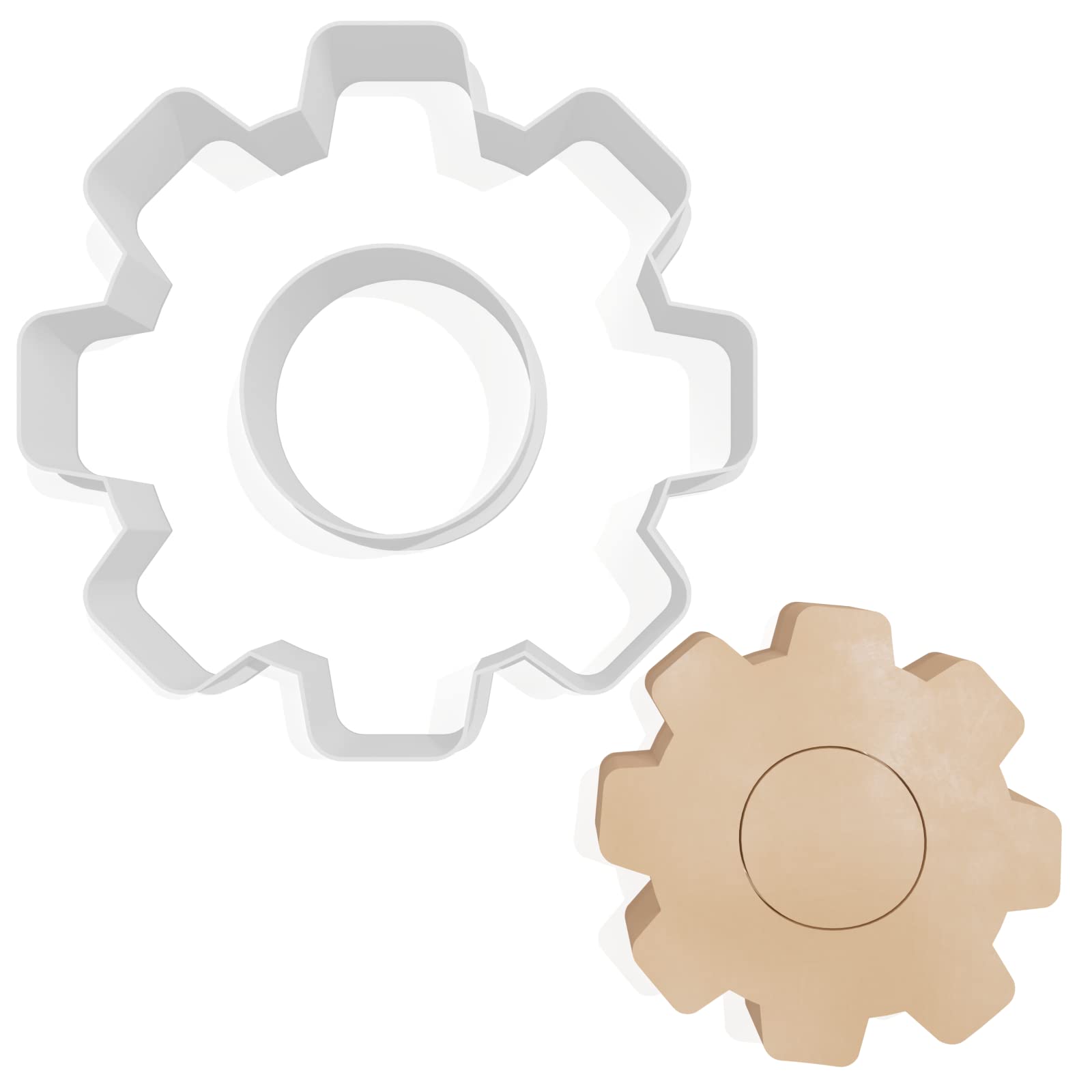 Cog Cookie Cutter - 3 Sizes