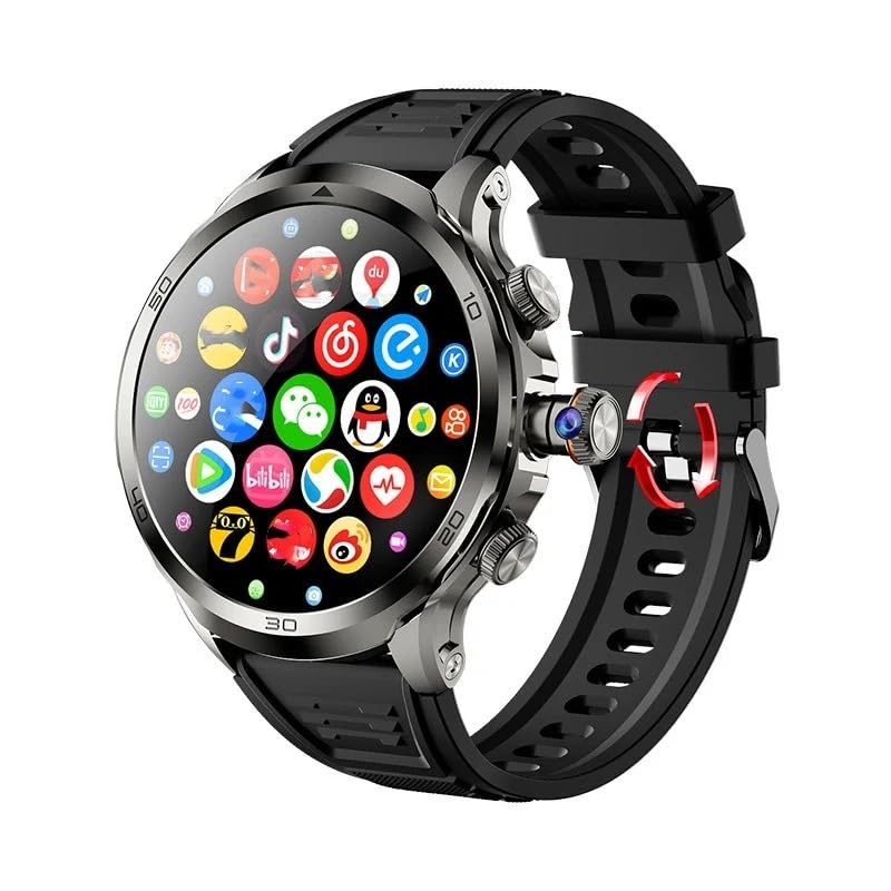 XINDADA H19 Smart Watch with app icons on screen