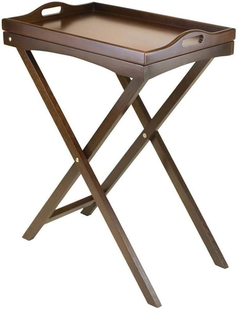 Amazon｜Pemberly Row 折りたたみ式バトラーテーブル サービングトレイ