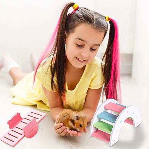 FANDE Set di 4 Giocattoli per Criceti, Accessori