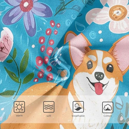 Cute Corgi Dogs Toddler Girls's Underwear 2T 202c12823