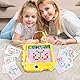 Kidsfun Magnetisches Bohnen Zeichenbrett, Magnetisches Zeichenbrett 2 Stark Magnetisch Stiften und Bunten Perlen, Montessori Spielzeug, Reise Spielzeug, Geburtstagsgeschenke für 3 4 5 6 Jahre Kinder