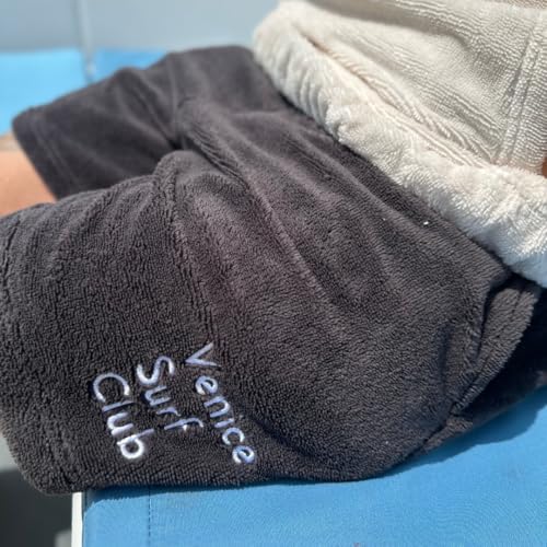 Venice Surf Club Cotton/Microfiber Fuzzy Unisex Post-Surf Lounge Shorts2