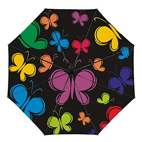 Parapluie pliable coupe-vent en vinyle pour ne plus finir trempé