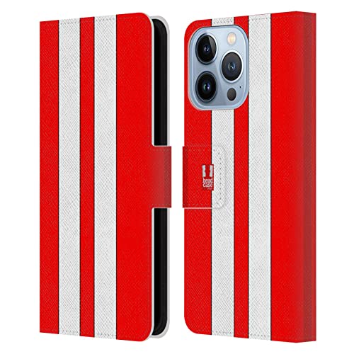 Funda cuero iPhone 13 Pro tipo libro carcasa coche de carreras rojo dibujos 1