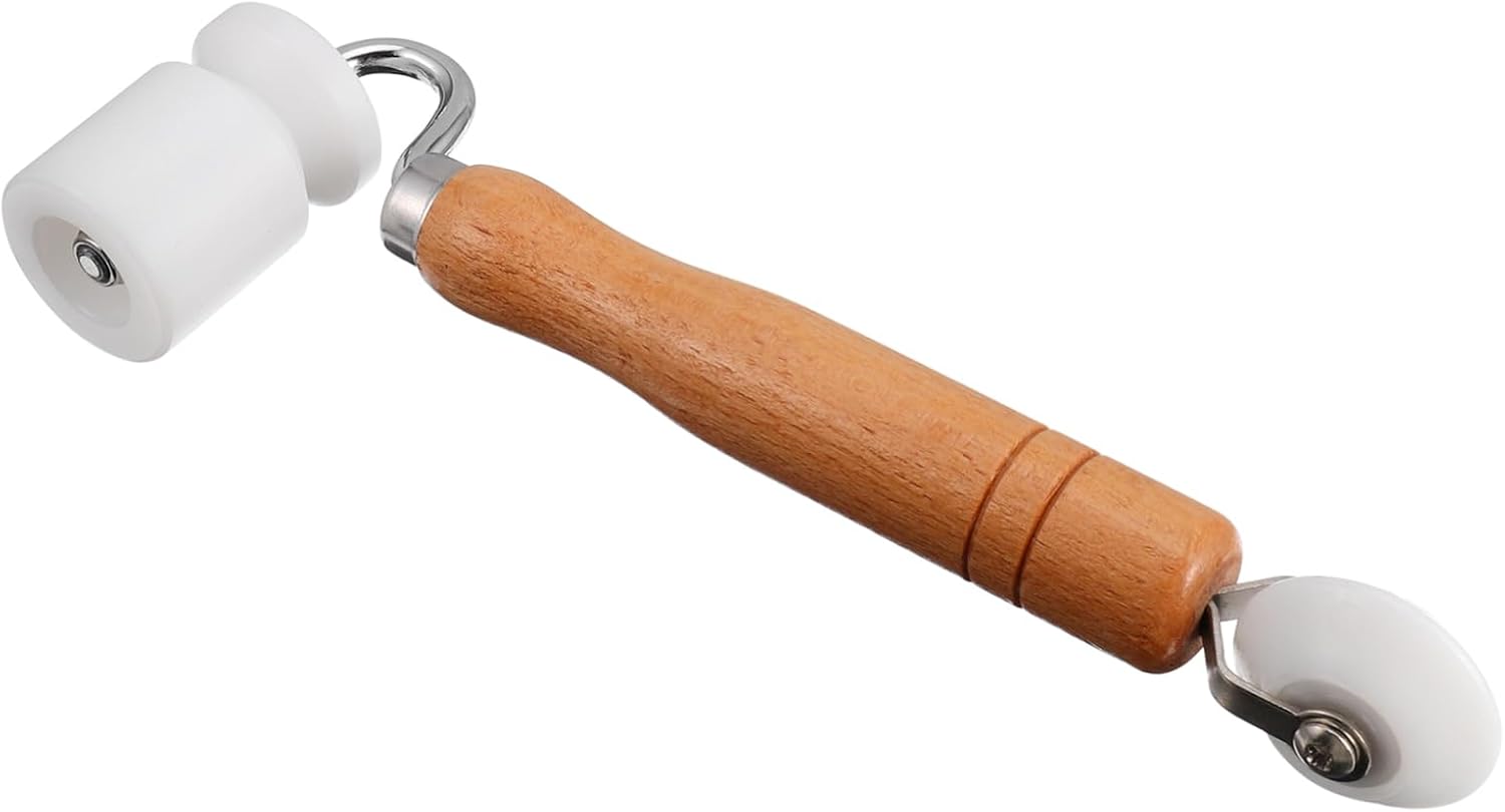Hand Pressure Roller Wallpapers Seam Roller Construction Tool Wooden Material