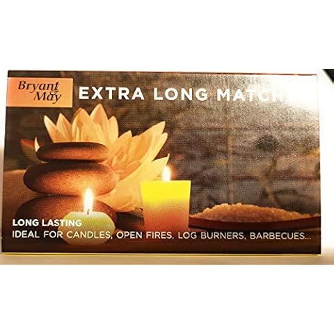 Bryant & May Extra Long Safety Matches (Pack of 12 x bx) Cover