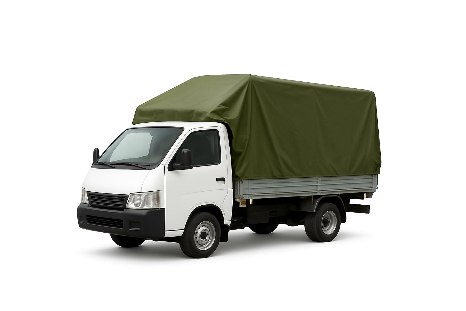 Heavy Duty Canvas Tarpaulin 600 GSM – 100% Water Repellent, UV Resistant, Tearproof, Multipurpose Truck, Garden, Construction & Outdoor Cover with Reinforced Eyelets (Grey, 6 X 6 FT) — Amazon image 3