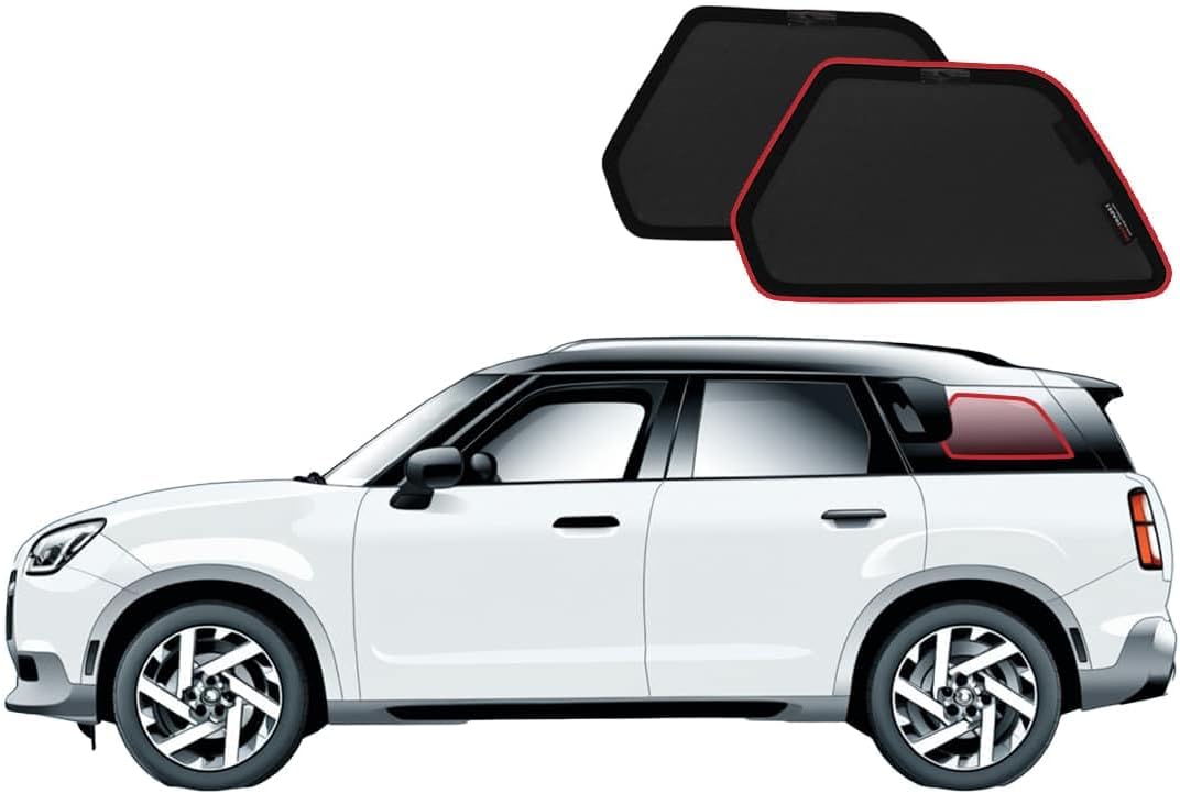SNAPSHADES Port Window Shades for MINI Countryman 3rd Gen (U25; 2024-Present)