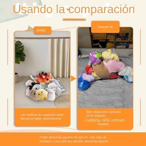 Organizador Transparente Grande Para Sofá que elimina el caos de juguetes 6