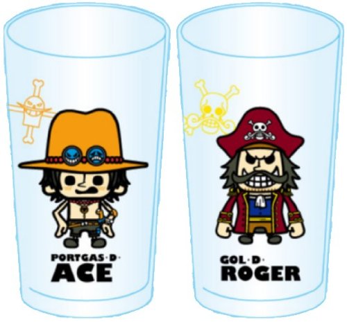 ワンピース パンソンワークス ルフィ エース ドラゴン ロジャー Amazon.co.jp: ワンピース×パンソンワークス2Pグラス エース