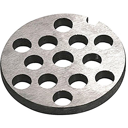 Scheibe Platte für Fleischwolf N 10/12 Bohrung 10 mm in Stahl brüniert Ferr 233347