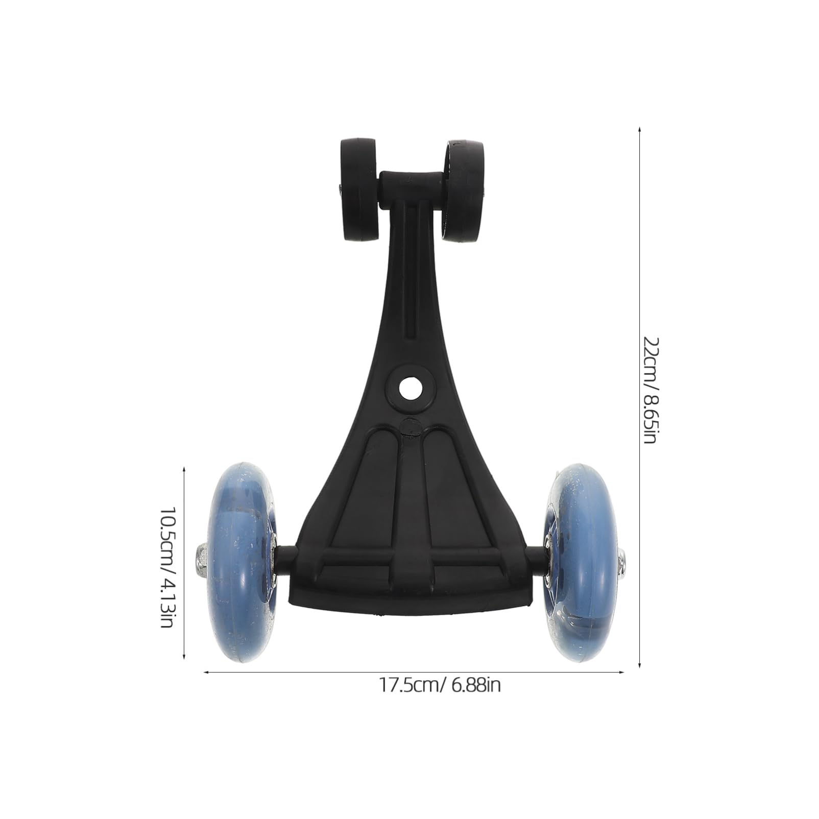 Kisangel Wear Resistant Car Wheels Replacement for Plastic Accessory Kit for Smooth and Enhanced Stability Easy Installation Compatible with Various Cars