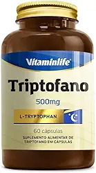 Triptofano 500 Mg (L-Tryptophan) - 60 Caps, Vitaminlife