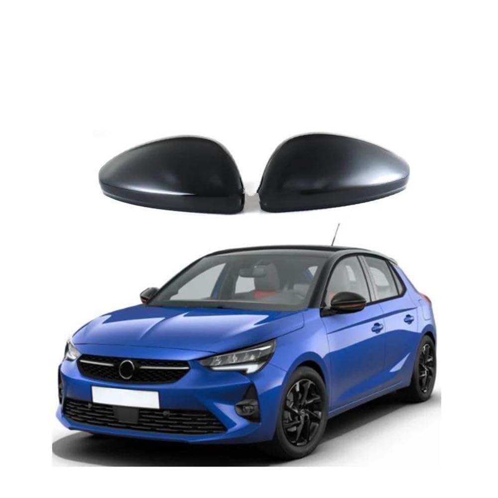 Coque De Rétroviseur Côté Passager Avant Gauche Pour Opel Corsa F (à Partir De 2019) - Noir Brillant - 5