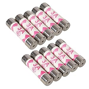 Nartel® BS1362 Fuse Cartridge 3 amp – Pack of 10 (3 AMP)