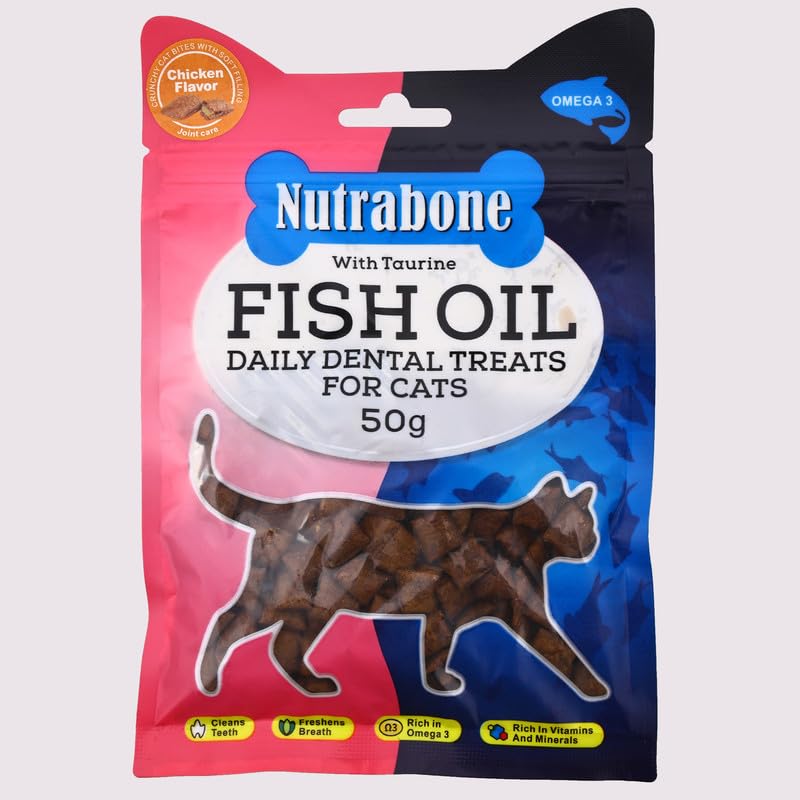 Nutrabone Cat Crunchy Treats Perfect Snack to Satisfy Your Cats Cravings || Cat Treat Cream Filled Pockets || Daily Dental Cat Treats Chicken Flavors (Pack of 2) (B0CC2LW9NX) Amazon Price History, Amazon Price Tracker