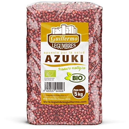 Guillermo Alubia Azuki Judía Ecológica BIO Granel Calidad Extra 5kg