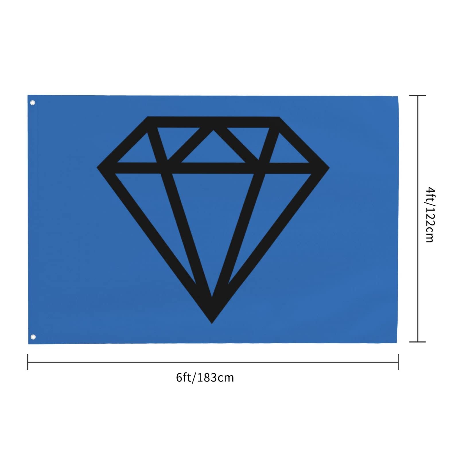 Amazon.com : Diamond Flag 4x6 Ft Heavy duty Outdoor Decorative