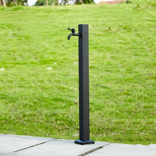 XDLEDMKIZ Courtyard Water Faucet Pillar, Antifreeze Stainless Steel Garden Water Column, Water Dispenser Hydrant Water Feature Fountain, for Irrigatio