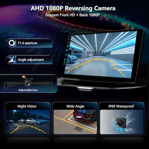 Radio para auto 5G WiFi6 con pantalla para Jeep Wrangler JK miniatura 6