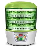 KUANDARGG Máquina De Brotes De Soja, Máquina Automática De Germinación, Máquina De Brotes De Soja, Máquina De Brotes De Soja Multicapa, Máquina De Germinación De Gran Capacidad