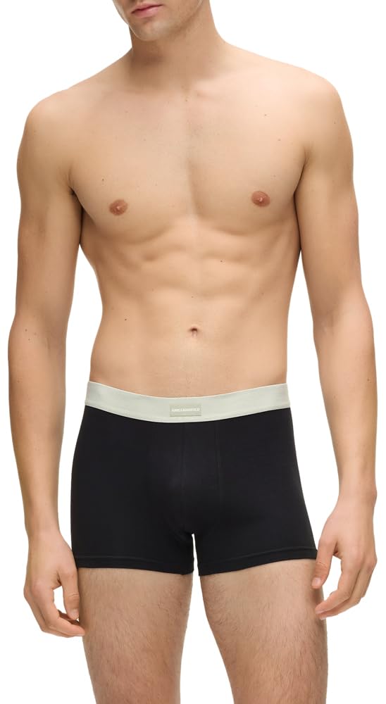 KARL LAGERFELD B.V Trunks Mężczyźni Karl Lagerfeld, Men's, Logo Patch Elastic Trunk (7 Pack)