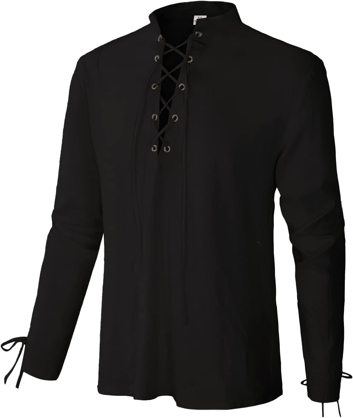 Men's Renaissance Shirt Pirate Medieval Tops Viking Costume
