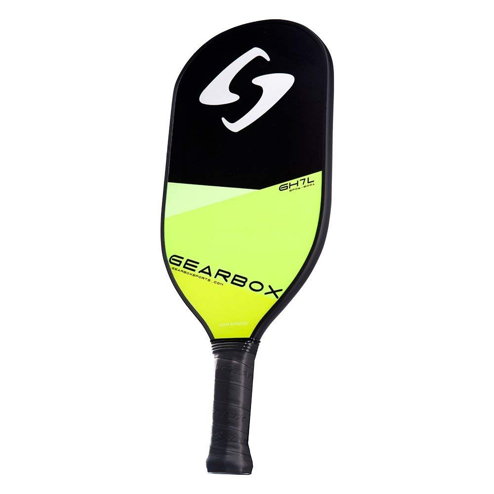 Gearbox GH7L Pickleball Paddle, Neon Yellow, 8oz