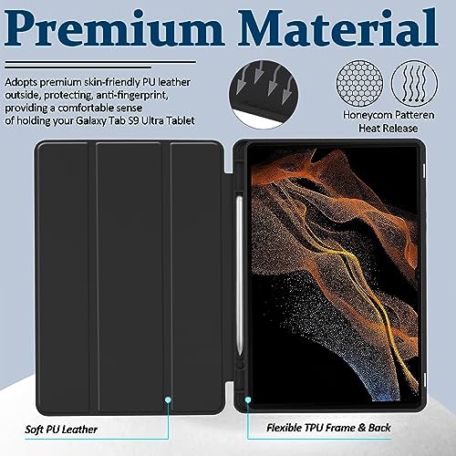 Funda para Samsung Galaxy Tab S9 Ultra antiarañazos total 2