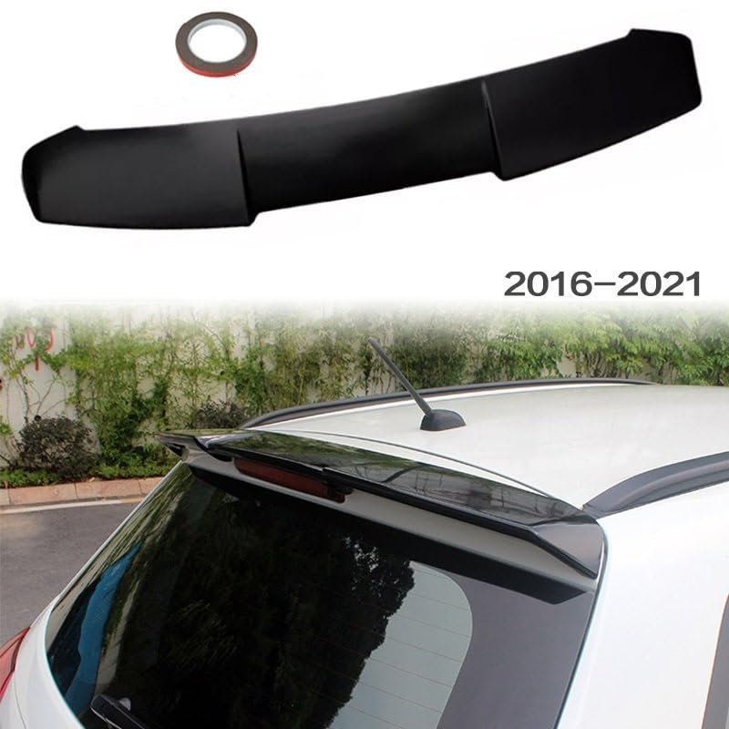 Spoiler Posteriore Per Auto In ABS - Ala Di Coda Per Suzuki Vitara 2007-2015, Colore Nero Lucido, Decorazione Del Tetto E Ricambio Estetico