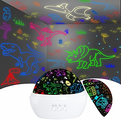 Dinosaur Toys for 3-8 Year Olds Girls,Dino Projection Cute Kids Toys for 3-8 Year Olds Girls 2 in 1 Car Toys for 3-10 Year Olds Boys,Kids Toys Birthday Gifts for 3-10 Year Olds Kids Gifts,Toddler Toys