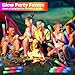 OLUPP 70 PCS LED Foam Glow Sticks Bulk, Glow in the Dark Party Supplies with 3 Modes Colorful Flashing, Foam Light Up Sticks for Wedding,Birthday,Neon Party,Carnival,Concert,New Year