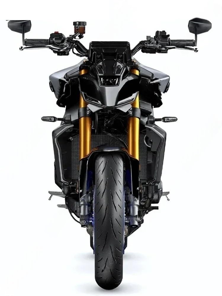 Moto Lusterko końcówkowe kierownicy Motocyklowa k Pasuje Do Yamaha MT-09 SP MT-09 FZ 09 2023 2025 Rączka Motocyklowa Koniec Kierownicy Lusterko Wsteczne Kierownica Lusterka