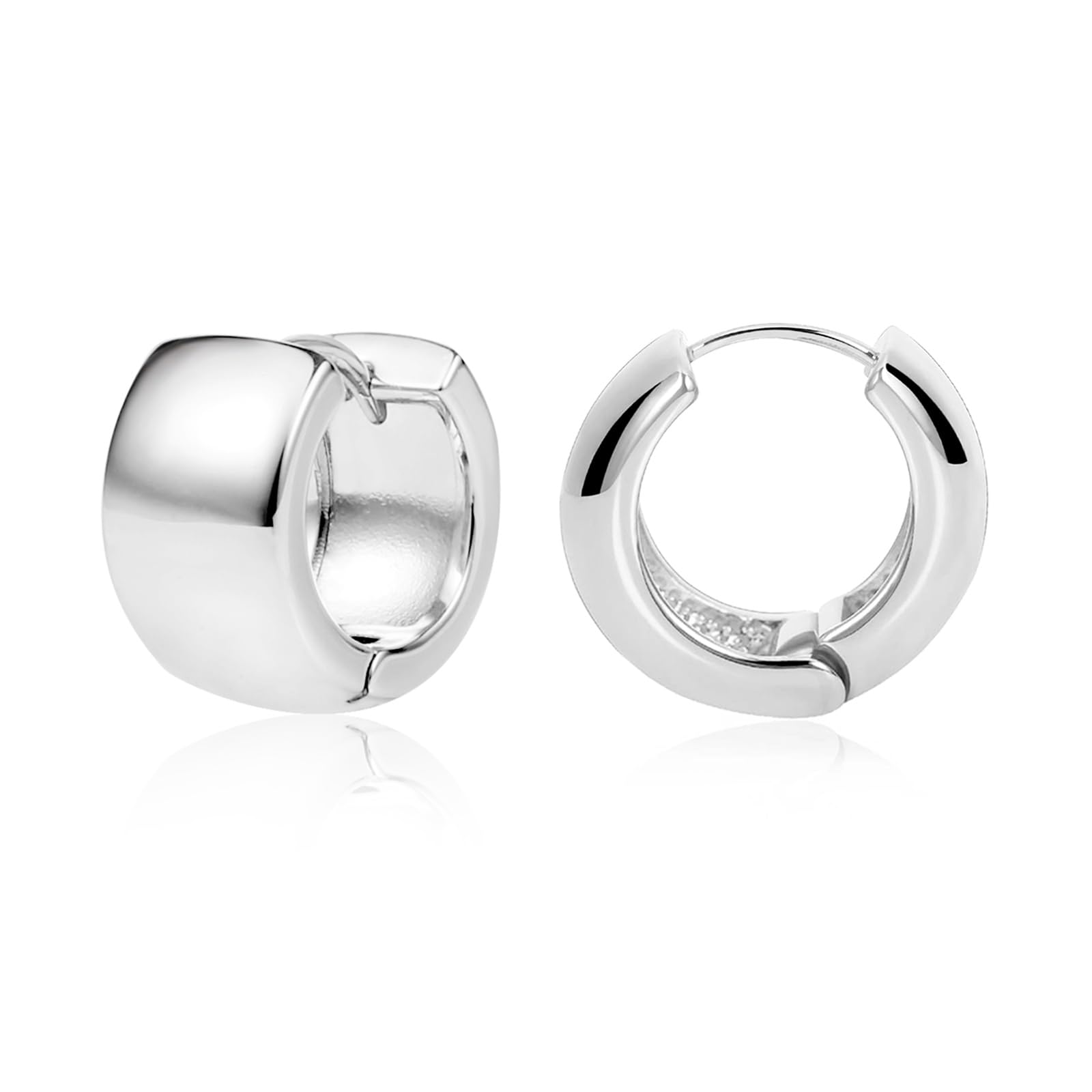 ALEXCRAFT Pendientes Plata Aro Pendientes Aro Tous Pendientes Plata de Ley 925 Aros Plata Mujer Regalo Mujeres