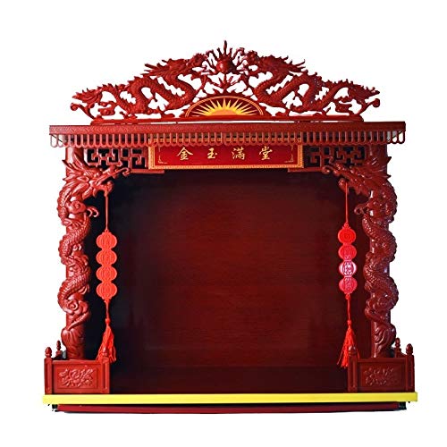 Buy WANGQW Wood Carving Buddhist Altar for Spiritual Statue, 20