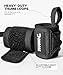 DMoose Wrist Straps for Weightlifting 12 and 18 Inches Thumb Loops with Wrist Support for Workouts Powerlifting Wrist Straps for Weight Lifting Men and Women Black II