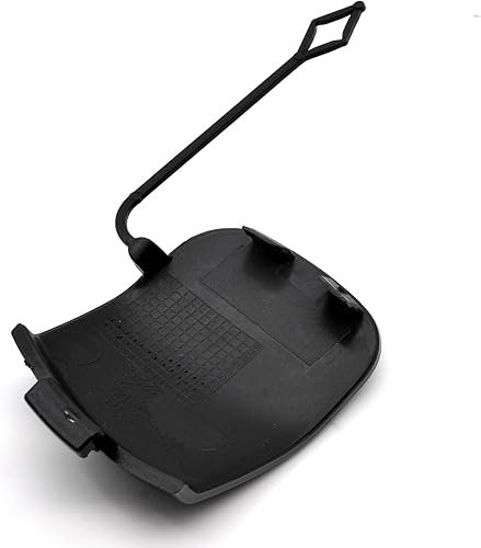 Miniatura 6 de Tapa de gancho de remolque para parachoques delantero, compatible con Mini Cooper S F55 F56 F57 2014-2018 51117337796 negro