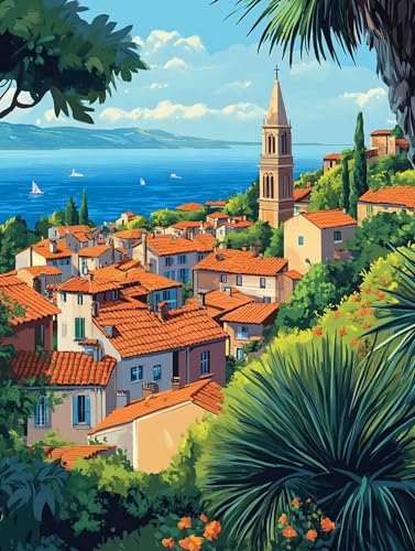 G i yCgoCio[ Z io[yCg, DIY G fW^G Lbg SҌ ȒP Paint by Numbers uVƃANG̋ h DIYG ItBX CeA rO, ւ̃Mtg 50x