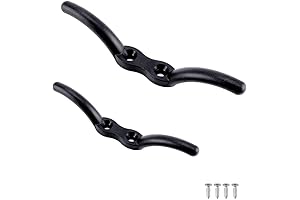 VTurboWay Flagpole Cleat: Durable Rope Holder for Secure Boat Mooring