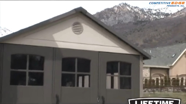 Amazon.com : Lifetime Products 60236 11' x 18.5' Outdoor Storage