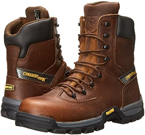 Wolverine W02294 Men's Guardian CarbonMax Safety Boots - Brown - 13.0 - EW | Image 6
