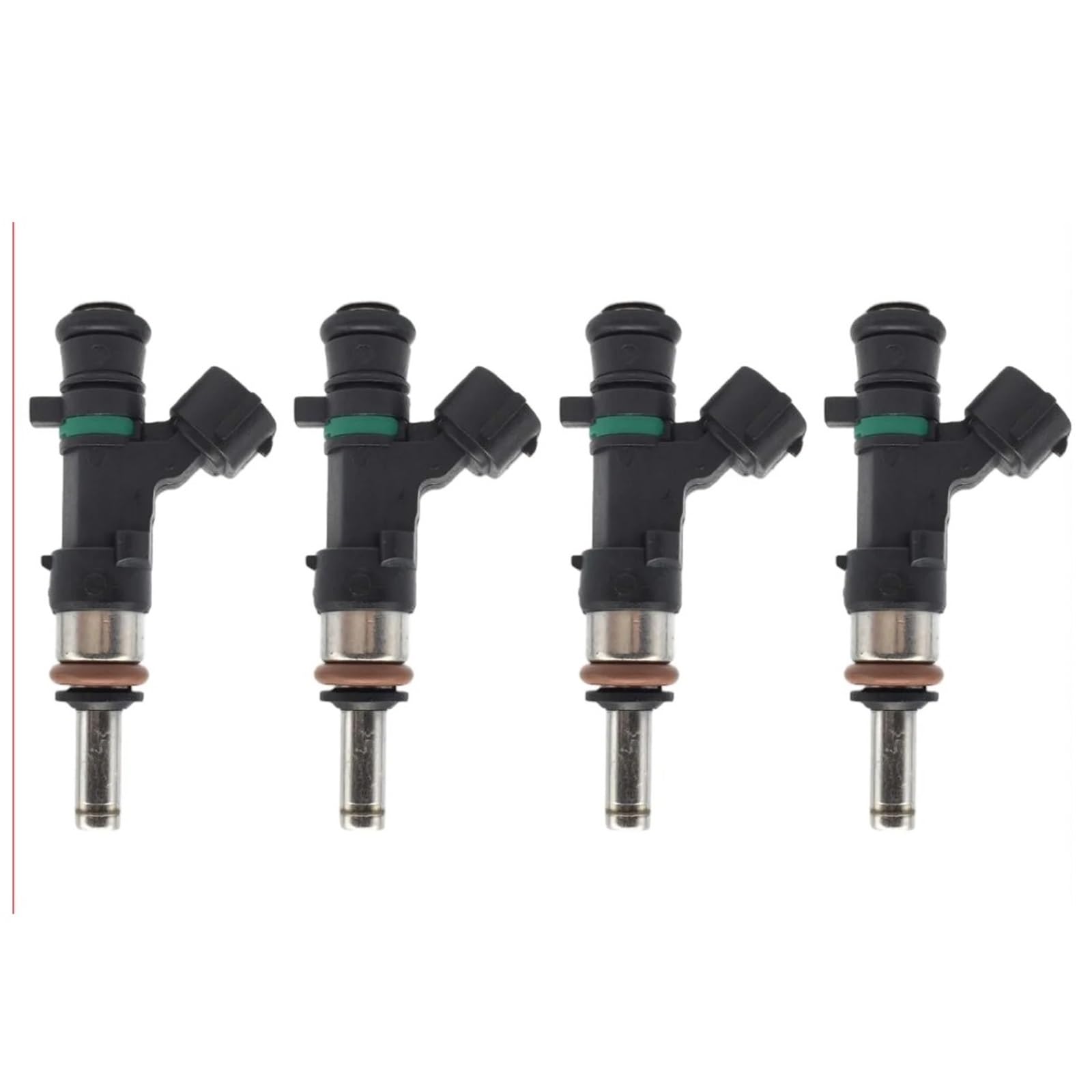 Eejghfwq One Color Petrol Fuel Injector For Nissan For March For Versa 1.6 16V For Mitsubishi For Asx 2.0 4Pcs 0280158276 16600-3Ac0a Fuel Injector