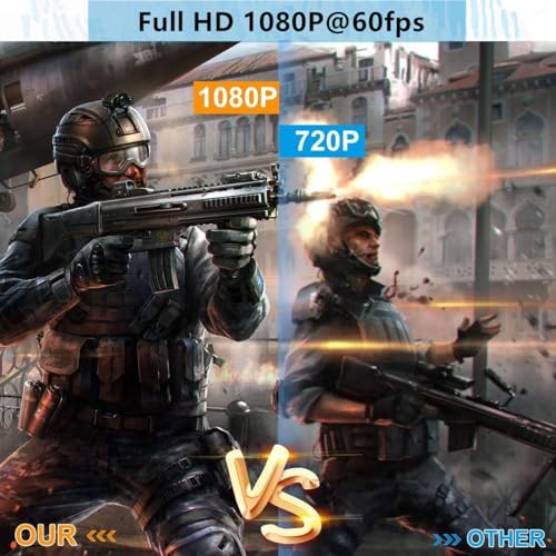 Image of HDMI to USB 3.0 Audio Video Capture Card, Full HD UP to 1080P 60fps Live Video Recorder Game Capture Card for Laptop High Definition Acquisition, Live Broadcasting