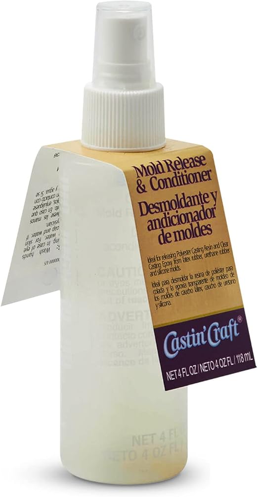 Environmental Technology 33900 Mold Release and Conditioner, 4 Ounce , White