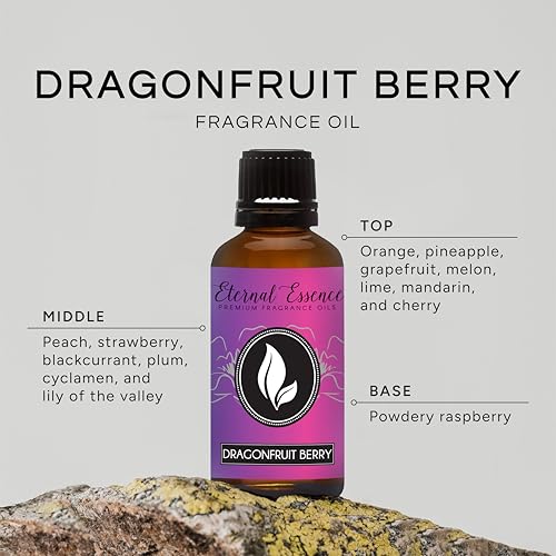 Image of Eternal Essence Oils Dragonfruit Berry 30ml Premium Fragrance Oil - for Candle, Soap Making, Aromatherapy, Diffusers, Home Care, & Humidifiers