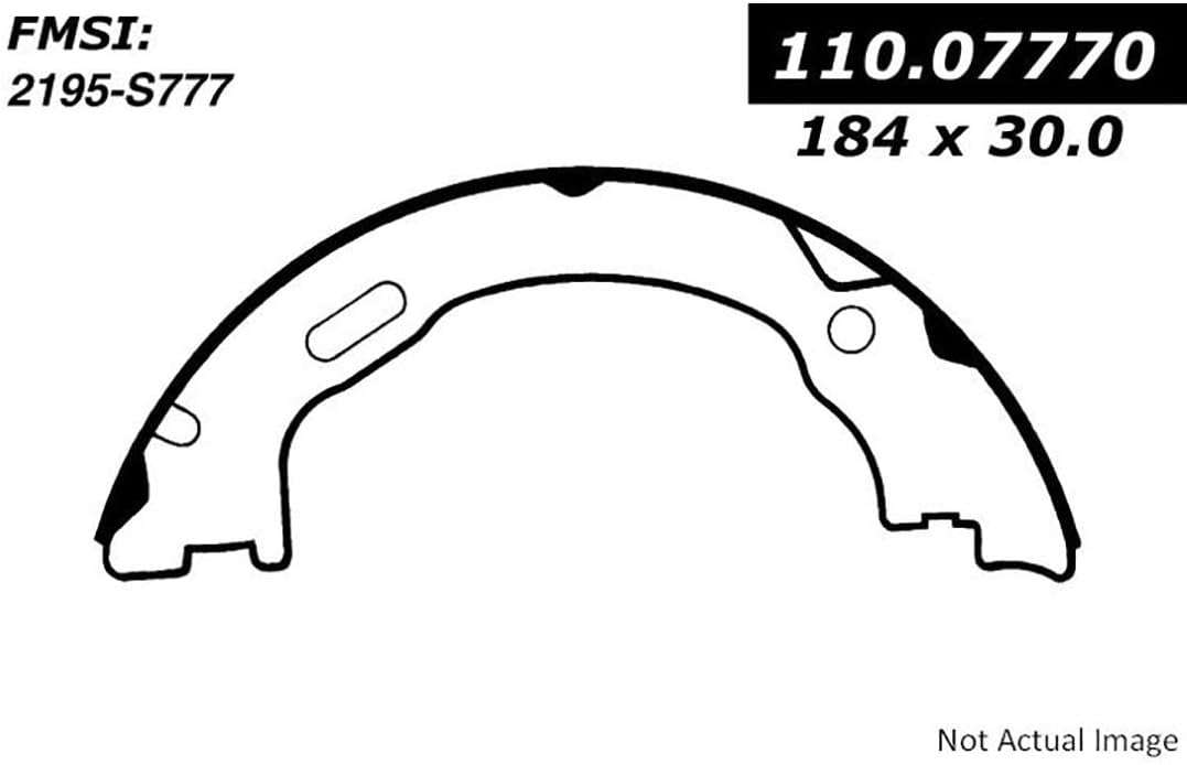 (2) Rear Parking Brake Hardware Kit Emergency Brake Kit & Brake Shoes Replacement for Chrysler 300 2005-2019 for Chrysler Pacifica 2004-2008 for Dodge Challenger 2008-2019